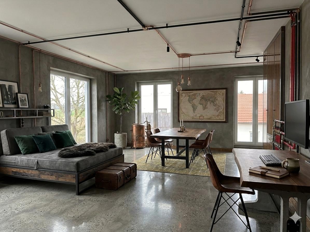 Industrial Loft – Neubau 1. OG